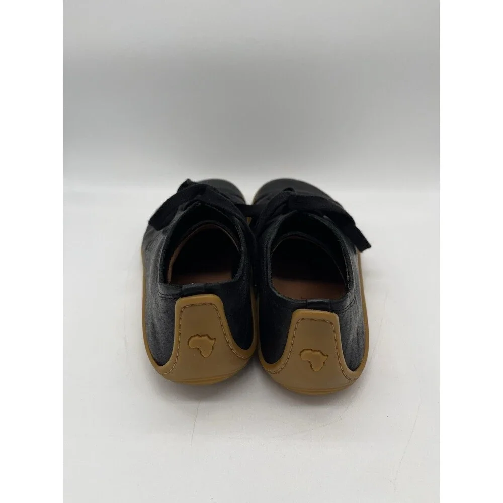 VIVOBAREFOOT Addis Soul Womens Sneakers 9 EU 40 Black Leather Minimalist